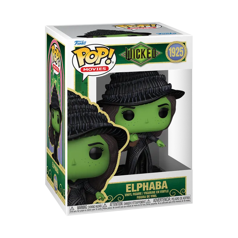 Funko Pop! Wicked - Elphaba with Grimmerie #1925 Collectible Pop Vinyl Figure