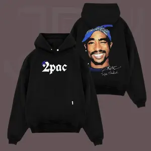 Rapper Tu Pac 2pacc Hoodie, Hip Hop Music Lover Shirt, Vintage Hip Hop Streetwear Apparel