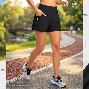 Women's High Waisted Swim Board Shorts with Pockets and Liner - 3" or 5" Inseam Quick Dry Swimsuit Bottoms Bathing Suit for Beach Pool Surfing Water Sports Comfortable Stretchy Fabric Perfect for Summer Vacation