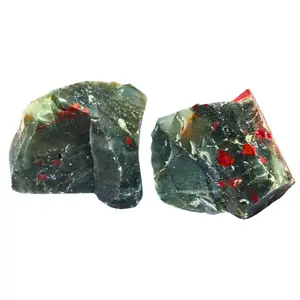 Raw Crystals and Healing Stones, Natural Rocks for Tumbling and DIY Raw Stones and Crystals (2 Piece)