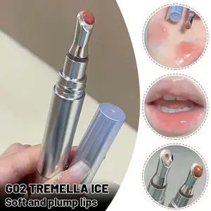 Long-Lasting Moisturizing Lip Gloss, Natural Glossy Finish Lip Glaze Stick, Natural Look, Ideal Gift for Women, Daily Makeup Essential, Valentine's Day gift, Christmas gift