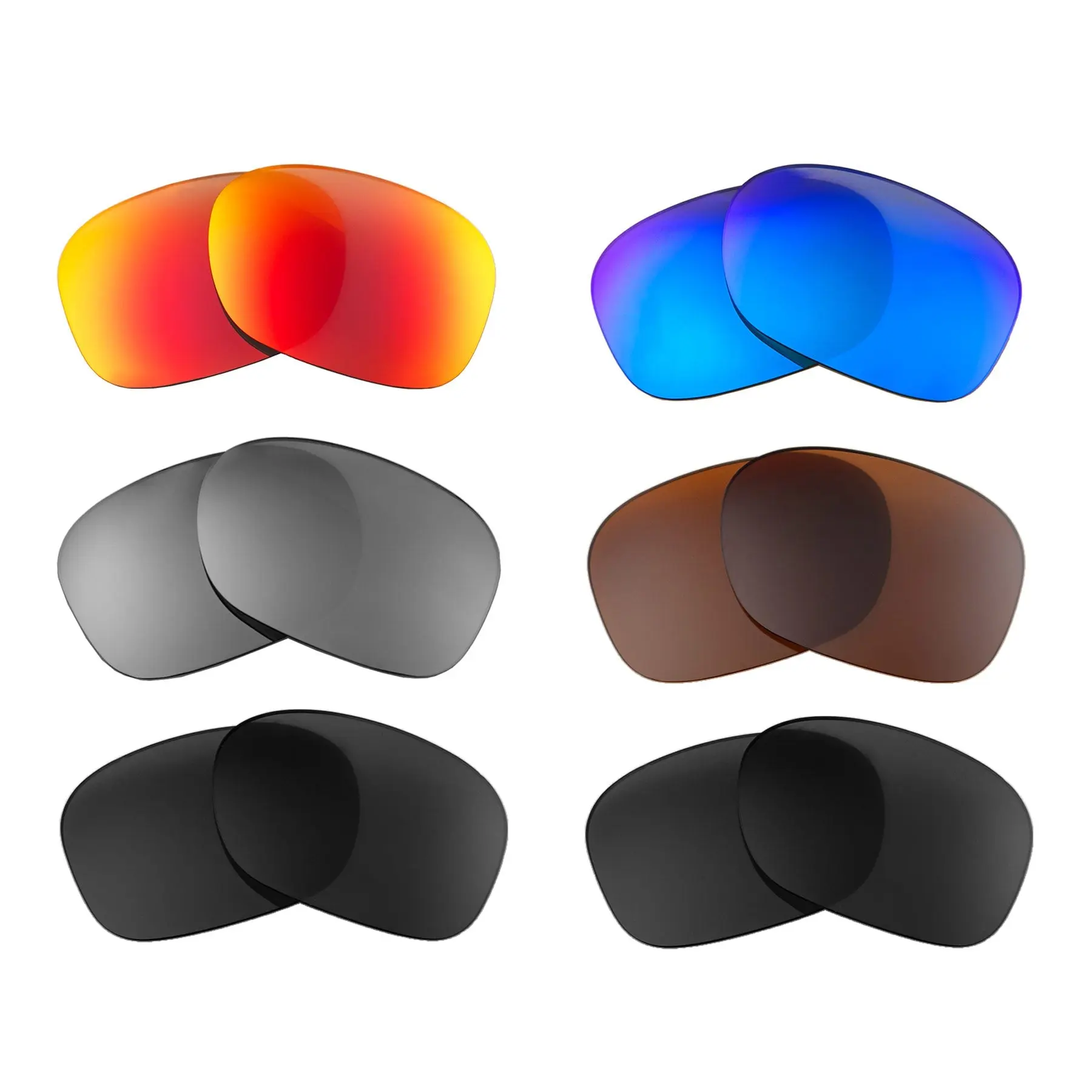 Walleva Replacement Lenses for Costa Del Mar Inlet