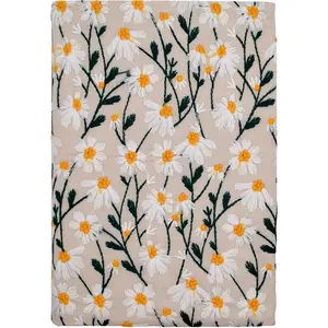 10x7 inch Paperbacks Book Covers with Bookmarks Adjustable Hardcover Bookcovers for 10in  Fabric Softcover Protector for Women Book Lovers Gifts - Daisy 2 10in