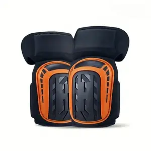 Heavy Duty Gel Knee Pads for Construction Flooring and Gardening Work Professional Protective Safety Gear Adjustable Breathable Cushion Support for Men and Women Home Improvement Accessories