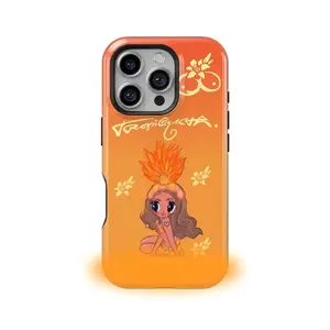 Tropicoqueta Karol G Protective Smartphone Casing - Latina Reggaeton Aesthetic Bichota Inspired Tropical Summer Phone Accessories for iPhone 17-11 Pro Max & Samsung Galaxy S25-S23 Cellphone Devices
