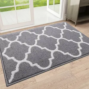 Indoor Door Mat, 32x20, Non-Slip Absorbent Resist Dirt Entrance Mat, Washable Low-Profile Inside Floor Mat Doormats for Entryway