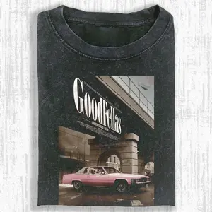 Goodfellas Movie Poster Shirt, Vintage Mafia Film Graphic Tee, Classic 90s Gangster Cinema T-Shirt, Retro Crime Aesthetic Top, Gift for Men, Gift for Women, Crew Neck T-shirt, Trending T-shirt