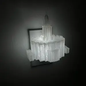 LDS Temple Nightlight- Payson. 3D printed.