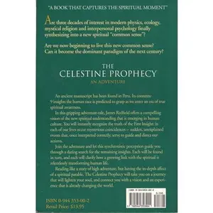 USED-The celestine prophecy: An adventure by James Redfield (Paperback)