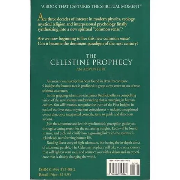 USED-The celestine prophecy: An adventure by James Redfield (Paperback)