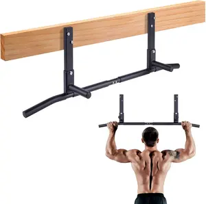 Joist Mount Pull Up Bar, Ceiling Mounted Chin Up Bar for  Gym, Crossfit, Beam, Rafter - Heavy Duty, Multi Grip, 42" Wide, Maximum  Clearance - TU038
