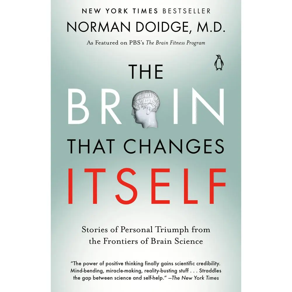 USED Book - The Brain That Changes Itself: Stories of Personal Triumph from the Frontiers of Brain Science by Doidge, Norman (Paperback) - english, Brain Fitness, Positive Thinking