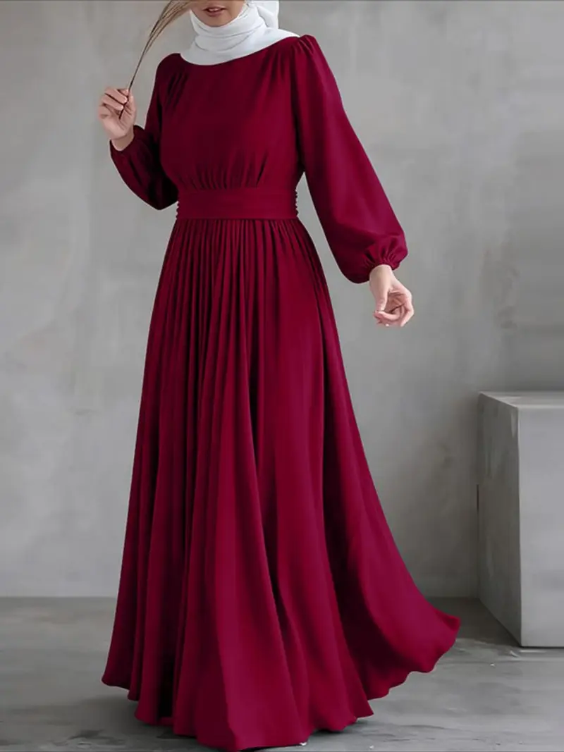 long sleeve a line dress - TikTok Shop