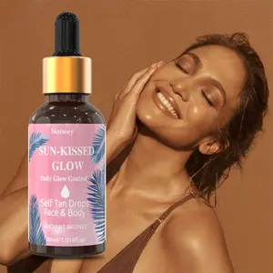 30ml Self Tanning Lotion - Alcohol Free, Instant Bronzer,Rich In Vitamin E, Suitable for All Skin Types, Sun Free Tanning Bronzing, Moisturizing And Skin Care, Vintage Bronzing Appearance, Very Suitable for DIY Self Tanning Skin At Home,outdoor