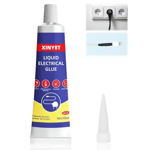 Fast Dry Liquid Insulating Waterproof Sealing Glue Electrical Tape for Wires & Cables Marine (Black)