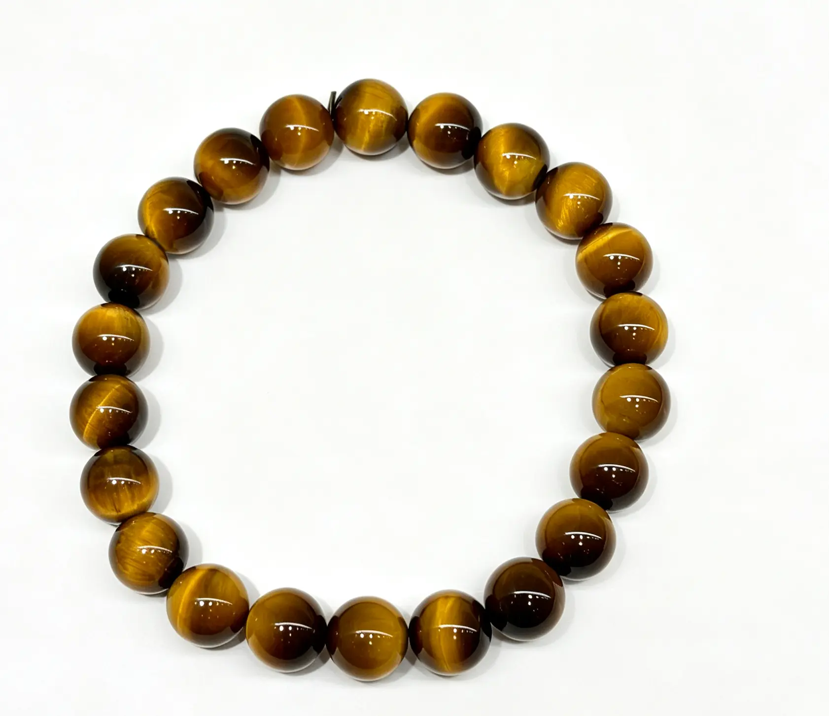 8mm Tiger Eye Bracelet 1 piece Natural Crystal