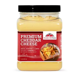 Hoosier Hill Farm Premium Cheddar Cheese Powder (No Artificial Colors), 1LB (Pack of 1)