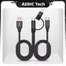 3-in-1 Universal Sound Card OTG Live Broadcast Cable - Wired Android Built-in Adapter Converter, USB Type-C to Digital Audio Aux Accessory for Low-Latency Mobile Device Connectivity