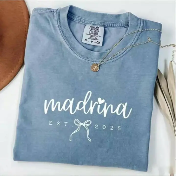 Soulful Comfort Colors Madrina Proposal Est Shirt, Spanish Godmother Gift Idea, Godmama Appreciation, Madrina Tee, Godmother to Be Announcement Apparel T-shirt, Gift for women