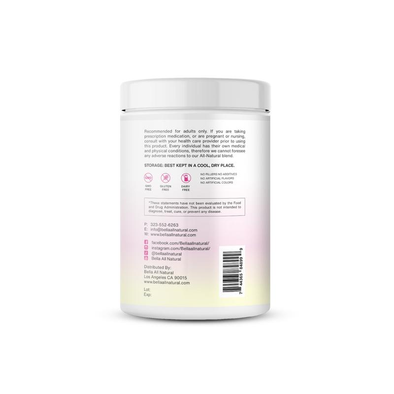 3 Pack Bella All Natural Probiotics Vanilla Iced Coffee for Daily Use