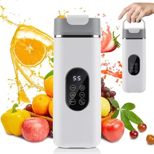 Portable Juicer Blender 4-Speeds with 12 Blades, Mini Mixer Cup 420ML, USB Rechargeable, Compact Juice Maker for Daily Use