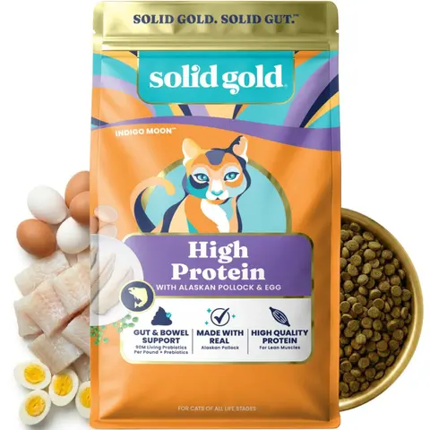 Solid Gold Indigo Moon™ Alaskan Pollock Dry Food for Cats Kibble
