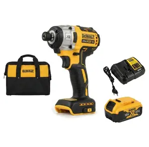 DeWalt DCF887 Brushless Cordless Impact Driver 205N.m High Torque  for Construction, Home Repair & Workshop  battery charger power tool mechanic hand electric screwdriver professional wrench kit ratchet industrial task heavy-duty application garage big