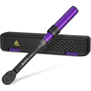 1/4 Inch Drive Click Torque Wrench, 20-240 in.lb/2.3-27.1 Nm,  Adjustable Inch Pound Tool with 72 , Dual Range Scales, Small  Torque Wrench for  Maintenance