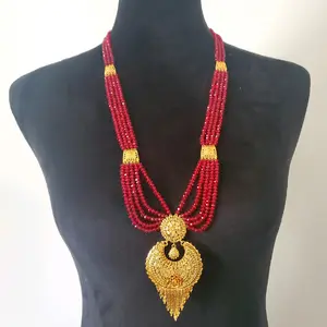 Traditional mangalsutra necklace