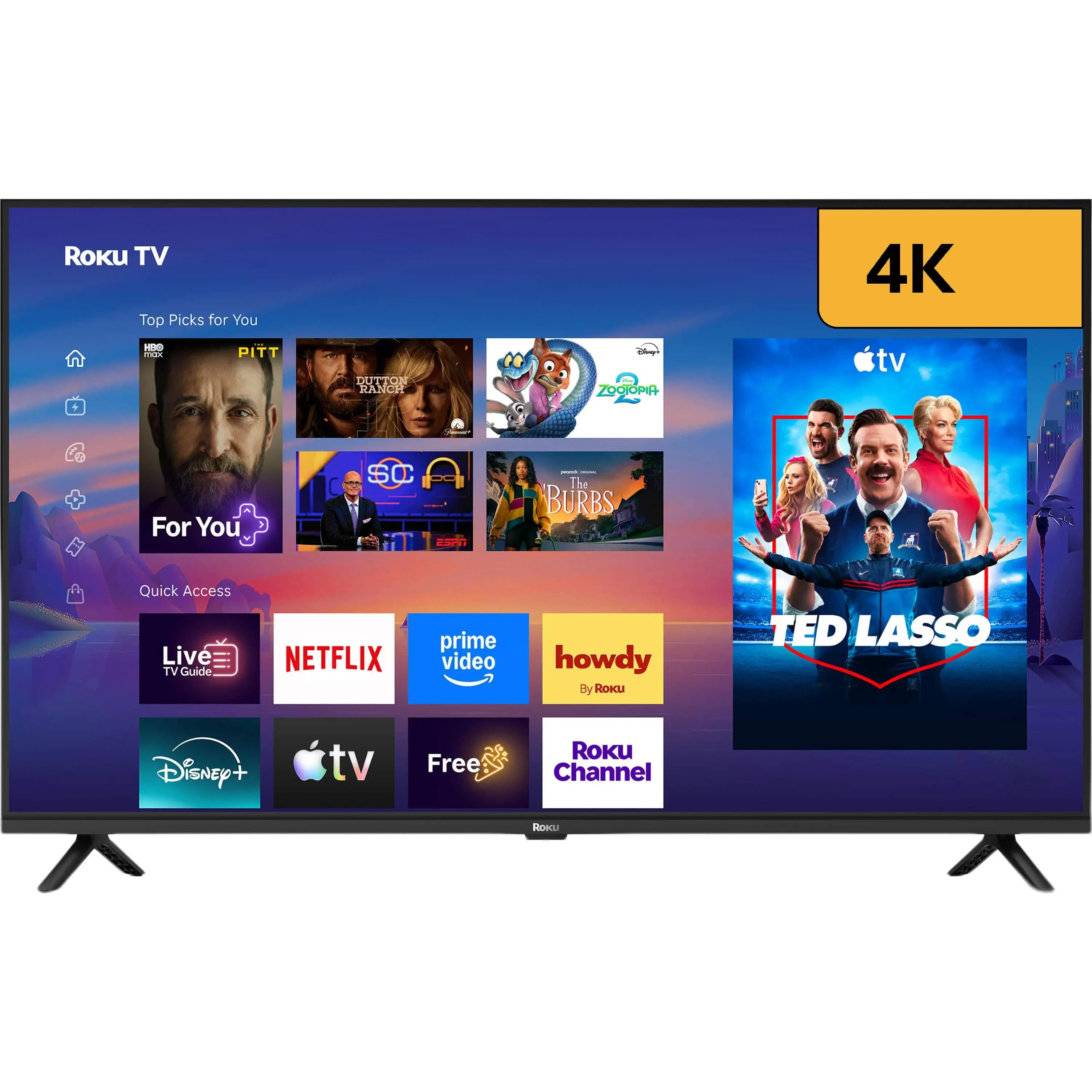 43 Class 4K LED Smart RokuTV (2026)