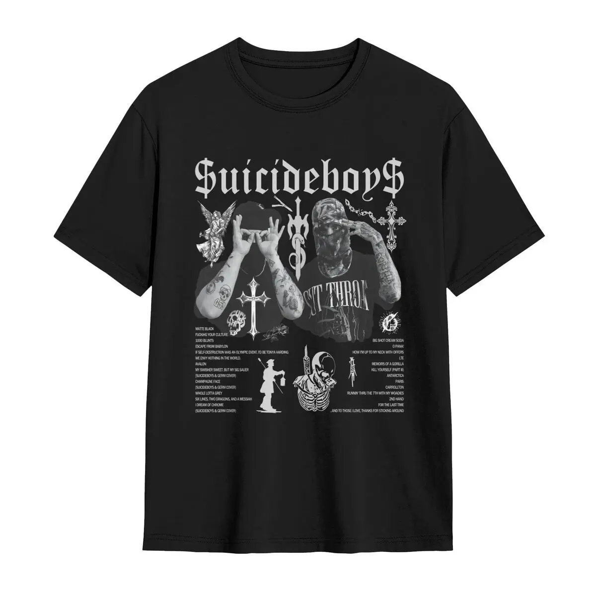Suicide Boys T-Shirt, Vintage Graphic Cotton T-Shirt, Unisex for men, for woman