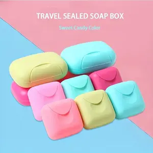 Portable Soap Holder Cute Soap Container Case Box Lovely Hand Soap Travel Case Soap Saver For Home Outdoor Hiking Traveling Camping - Small Size & Large Size