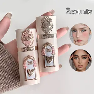 Swan Garden Blush Liquid Cheek Makeup Duo Long-Lasting Matte Finish Youthful Look Perfect for Daily Use Beauty Essentials