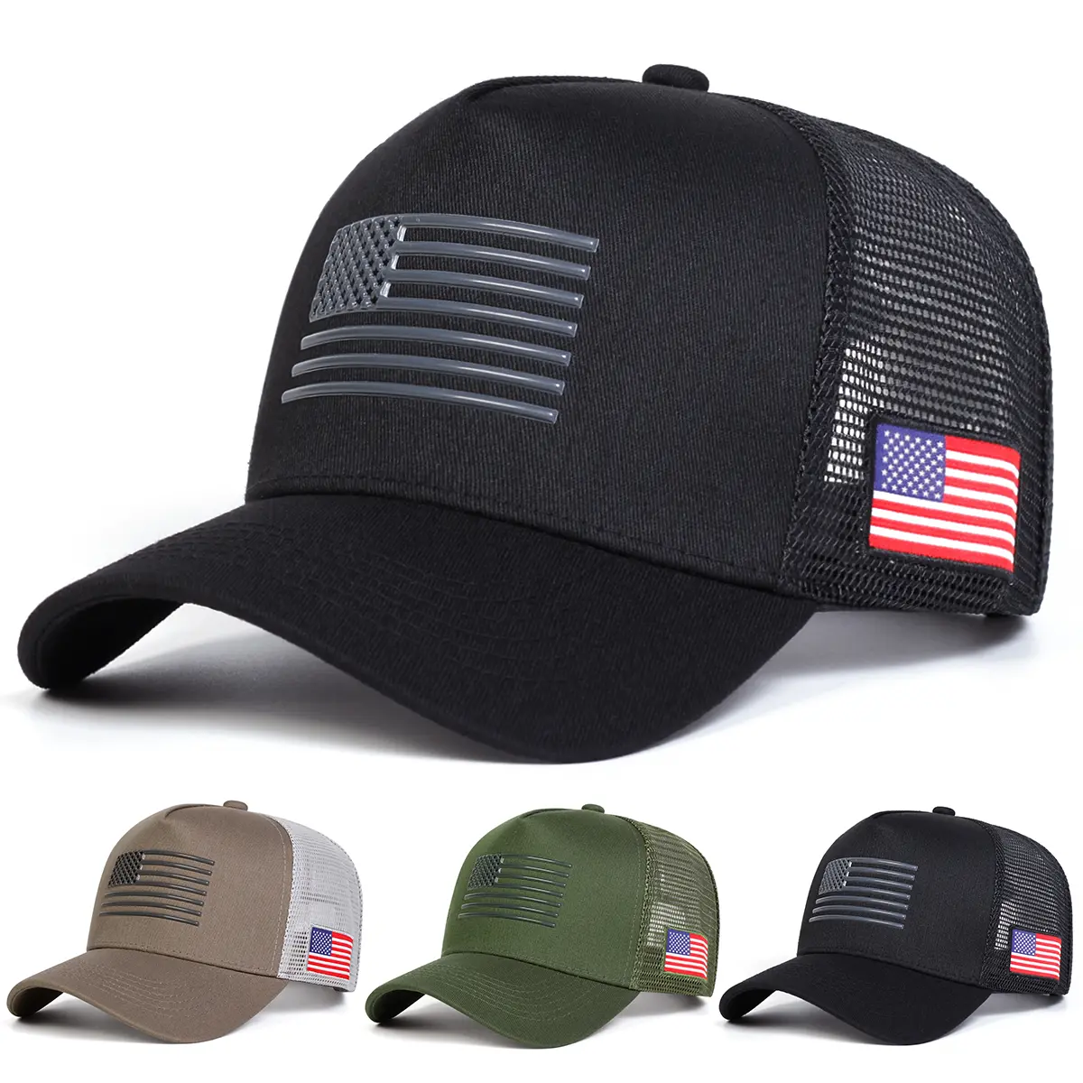 Vintage Distressed American Flag Unisex Baseball Cap, Patriotic Fashion Hat with an Adjustable Size for All-Season Wear, Clothes, Polyester Fits, Fitted Hats, Sporty Chic, Cool Hats