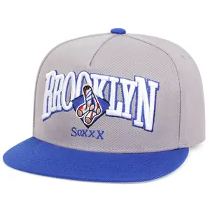 Brooklyn series letter embroidery Flat edge hat for Women Fashion Hip hop baseball cap for men