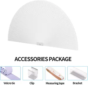 Arch Window Shades Half Circle Blackout Cellular Shades Cordless No Drill Blinds for Windows Half Moon Honeycomb Fabric No Tools Room Darkening Shades Easy Install