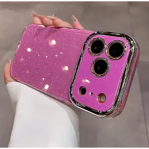 Starry Premium Glitter Anti-Drop Phone Case for iPhone 17 Pro Max with Military-Grade Protection, Vibrant Sparkle, Instant Upgrade