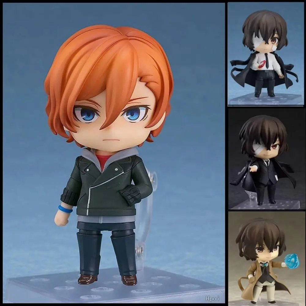 Bungo Stray Dogs Anime Figure Dazai Osamu Nakajima Atsushi 676# 2348# Cartoon Model Movable Doll Ornament Gift