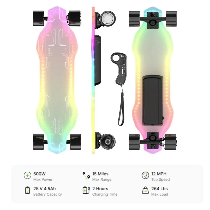 LV-6 Pro-500W-12MPH-15Miles