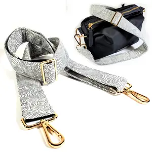 Cross Body Wave Guitar Style Bag Strap -Japanese Wave Guitar Style Bag Strap -