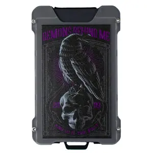 Raven Wallet w/Chain Clip & ID Holder (wallet chain sold separately)