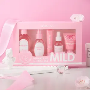 Women's Intimate Cleansing & Moisturizing Set, Ph Balance, Scent-Free, Contains Aloe Vera & Niacinamide, Gift Box Packaging