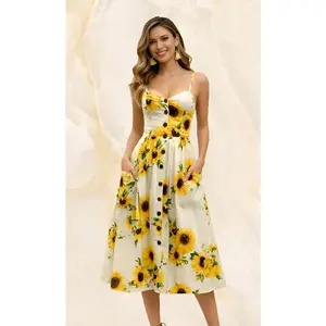 Sunflower Midi SunDress