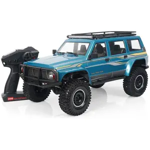 YIKONG YK4107 1/10 4WD RC Rock Crawler, LCG Chassis, Two-Speed Off-Road Truck with LED Lights