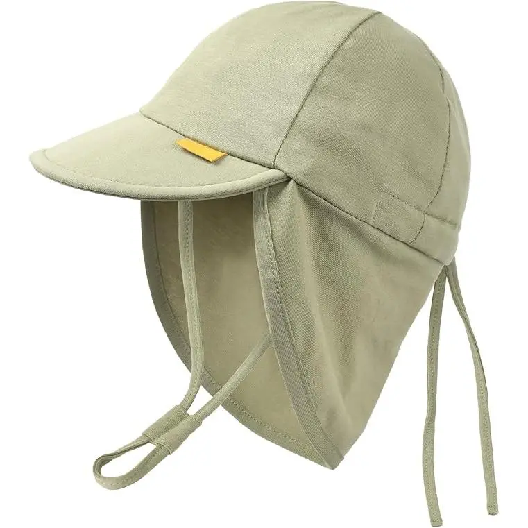 BHC39 Baby Sun Hat - UPF 50+ UV Protection Cotton Infant Sun Hat, Toddler & Infant Cotton Caps for Boys Girls, Cotton Infant Caps