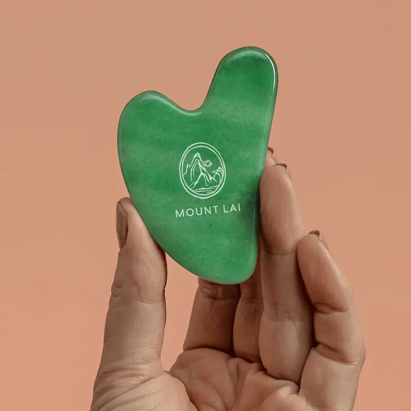 The Jade Gua Sha Facial Lifting Tool