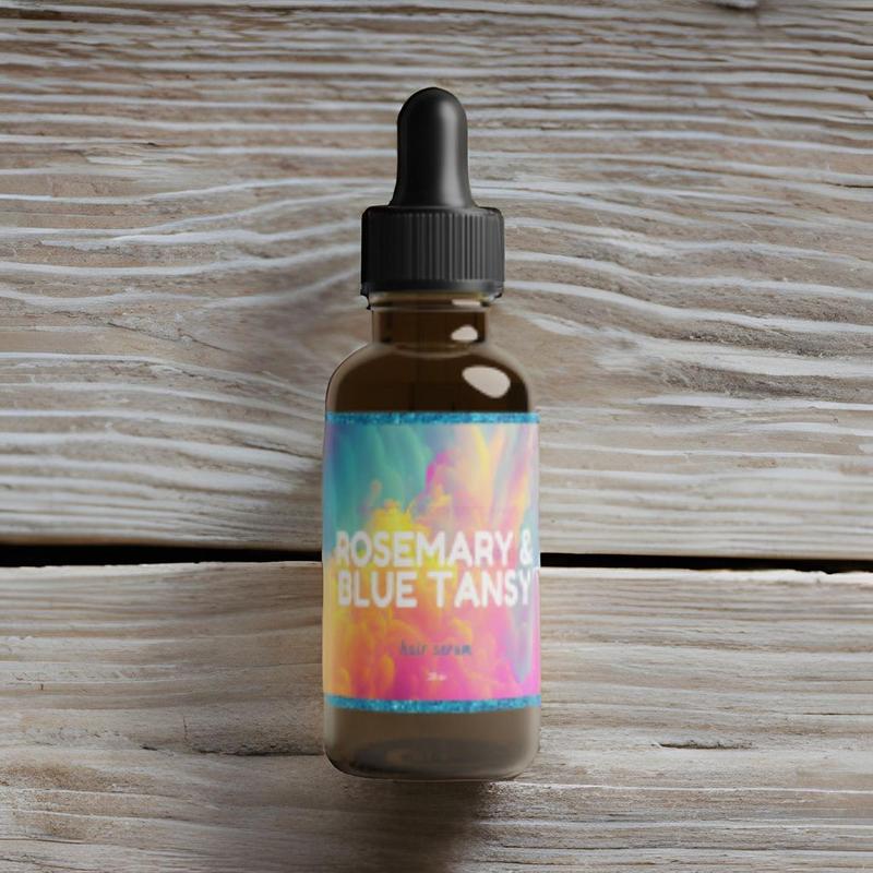 Rosemary Essential Oil And Blue Tansy Essential Oil Hair Serum Haircare Comfort