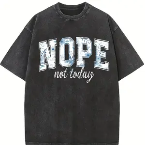 Comfort Color T-Shirts, Nope Not Today Shirt, Mothers Day, Trendy T-shirts, Trending Shirts, Graphic Tees Women, 90s Graphic Tees