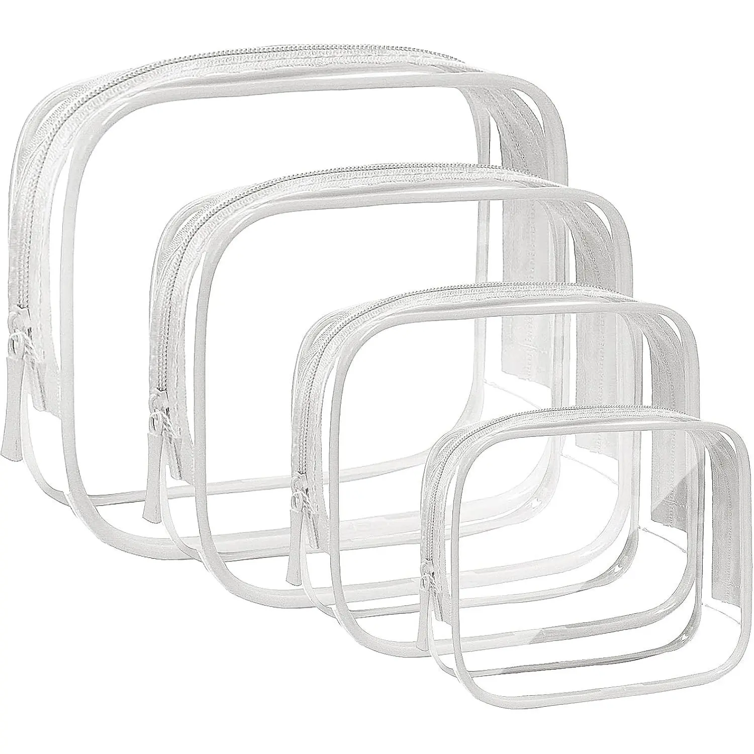 4Pcs White