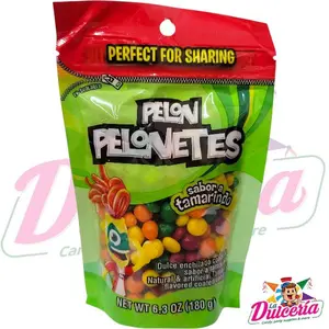 Pelon Pelonetes Tamarind Flavored 6.3 oz Perfect for Sharing Candy Snack Sabor a Tamarindo Dulce Enchilado